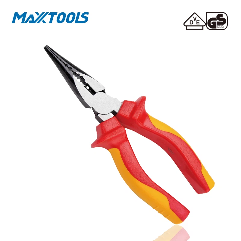 VDE High Leverage Long Nose Pliers VDE High Leverage Long Nose Pliers
